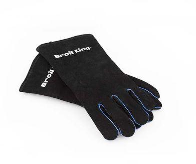 BROIL KING GLOVES - LEATHER - 2 PC