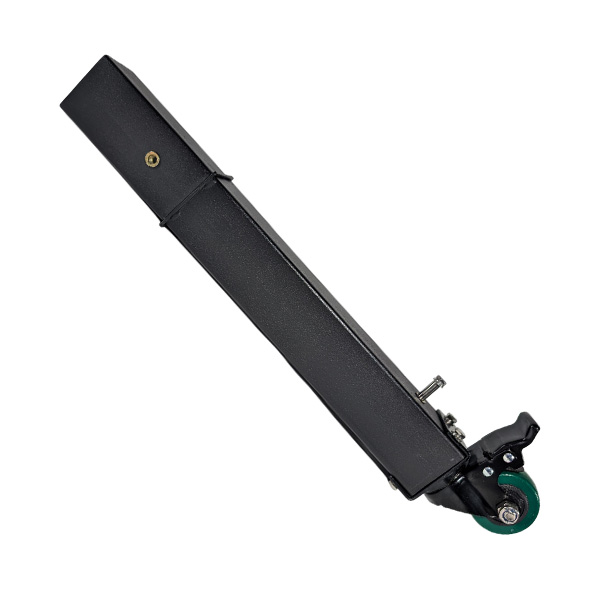 Gmg Leg - fits #1 or #2 leg NEW (Caster Wheel) Prime/Prime+ (for use with new slotted bottom shelf)